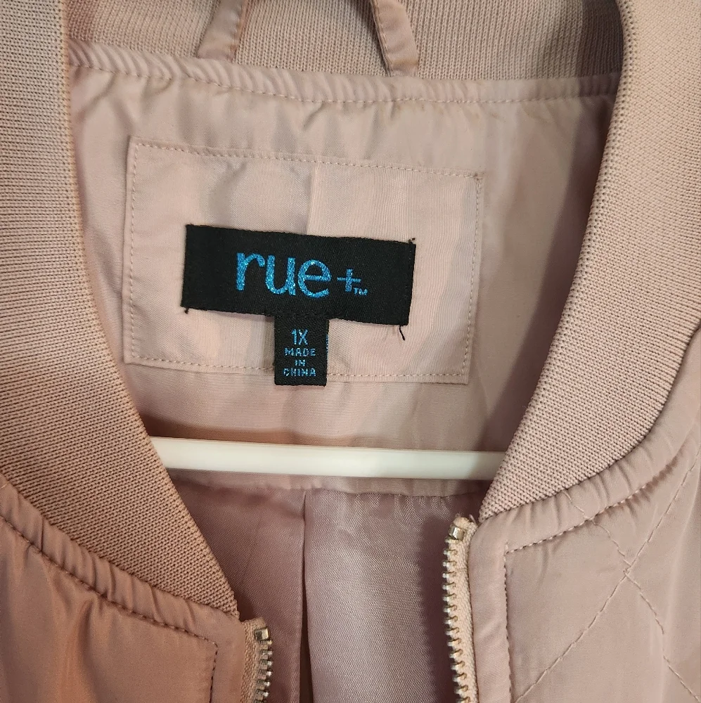 Rue21 Light Pink Bomber Jacket - Picture 3 of 3